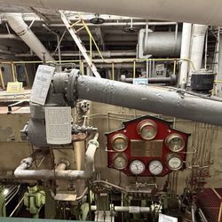 Museum Ship Valley Camp - Engine room