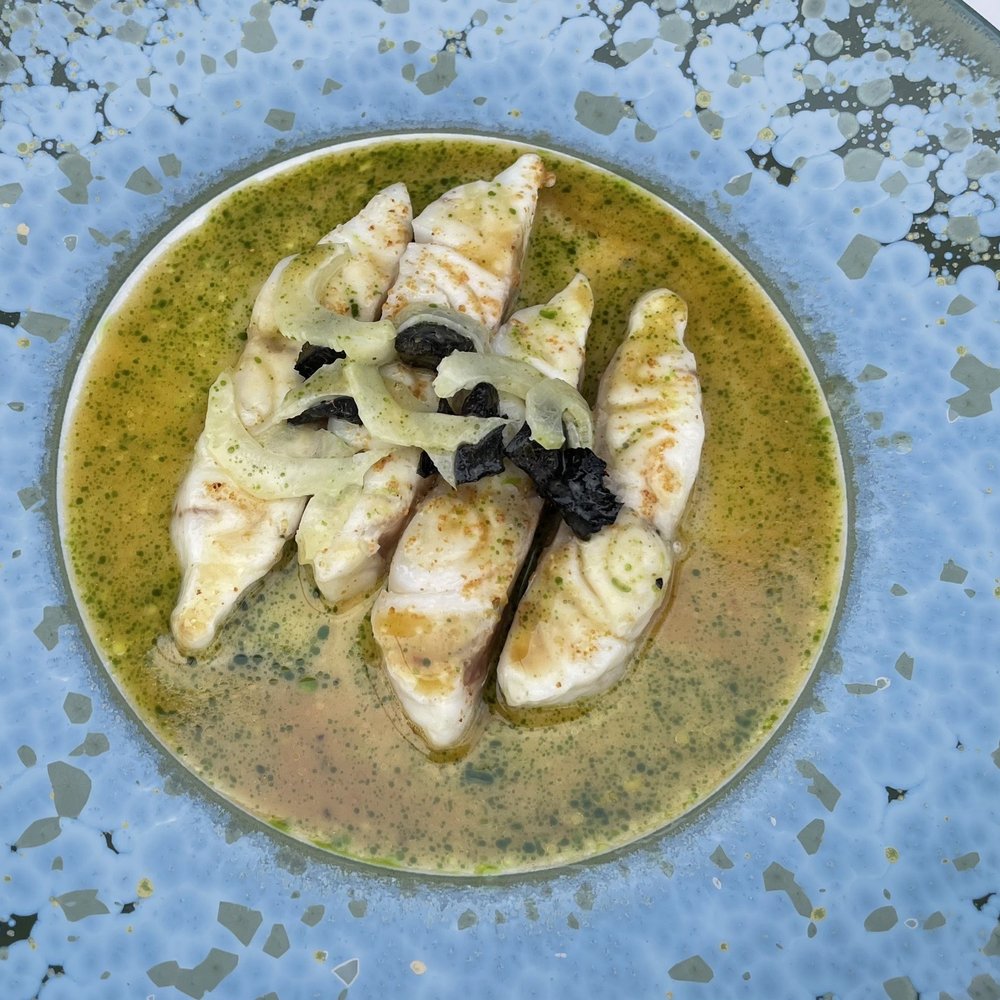 Pavillon Ledoyen - Black truffle sea bass - French Near Me - Paris, 75