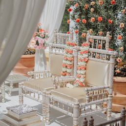 Mandap seating arrangement Mandap seating arrangement