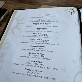 Supra - Menu - Tapas Bars Near Me - Ciudad de México, DIF