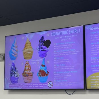 Pudgee Panda - Menu - Ice Cream & Frozen Yogurt Near Me - Waikoloa Village, Hawaii