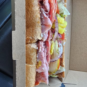 Deli Delicious - Italian sandwich. Pepperoni, salami, and ham - Delis Near Me - Merced, California