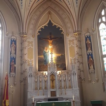 St Mary Basilica - Alter - Churches Near Me - Natchez, Mississippi