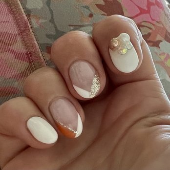 Kira Kira Nail Spa - Hard gel manicure done by Vicki - Nail Salons Near Me - Vancouver, British Columbia Kira Kira Nail Spa - Hard gel manicure done by Vicki - Nail Salons Near Me - Vancouver, British Columbia