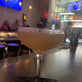 The Dew Drop Inn - Custom drink- called the Gemini? Grapefruit martini - Bars Near Me - Ardmore, Oklahoma