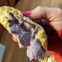 Shamrock Donuts - Blueberry Creme. Heavenly.