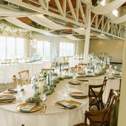 The Terrace Club - Ballroom with caterpillar table setup
