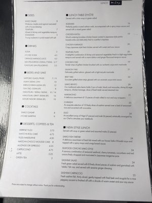 Menu photo 6 Saiko Bistrot Izakaya Montreal, QC