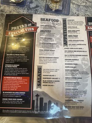 Menu photo 1 Jamar's Sports Bar and Grill Des Moines, WA
