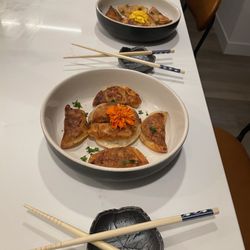 Dine in with Daniella - Shrimp Gyozas