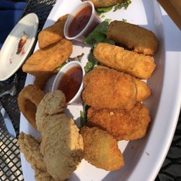 Sampler Platter 18 dollars, not worth it at all.