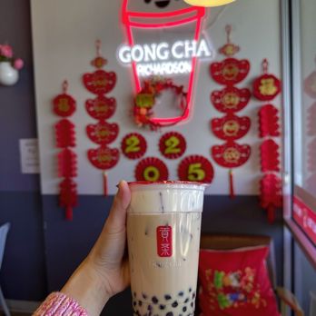Gong Cha - Dirty brown sugar milk tea with Boba - Bubble Tea Near Me - Richardson, Texas