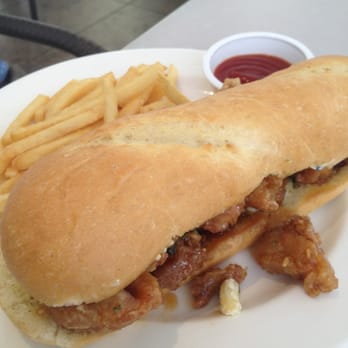 Cafe Julia - Garlic chicken Mac salad sandwich - Cafes Near Me - Honolulu, Hawaii