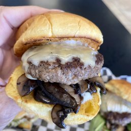 Mushroom Swiss Slider
