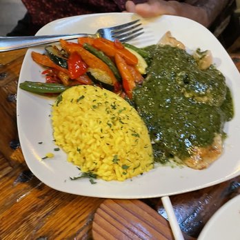 il vecchio - Fish with enough pesto for 12 dishes - Italian Near Me - Pacific Grove, California