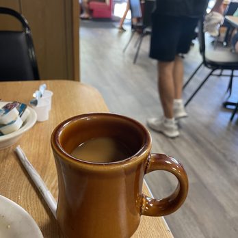 The Kitchen - SOLO dining tables are on a highly trafficked aisle. - Breakfast & Brunch Near Me - Ocean City, Maryland