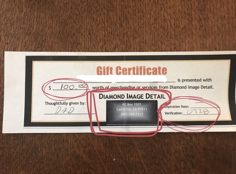 DIAMOND IMAGE DETAIL Updated October 2024 Camarillo, California Auto Detailing Phone