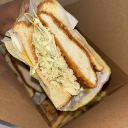 Mochinut - Soy Garlic Katsu Chicken Sando