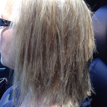 Boomerang Hair - My mothers hair after 4 hours of cut and color. She's still crying. Was a present I wish I hadn't given to her. - Hair Salons Near Me - Bloomington, Indiana Boomerang Hair - My mothers hair after 4 hours of cut and color. She's still crying. Was a present I wish I hadn't given to her. - Hair Salons Near Me - Bloomington, Indiana