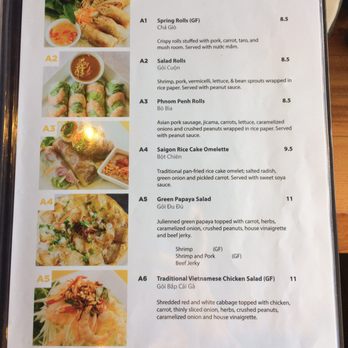 Green Lemongrass - Menu - Vietnamese Near Me - Vancouver, British Columbia