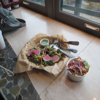 Eric Ericssons Fish Co - Our counter seat with view out the window at the pier and ocean. - Seafood Near Me - Ventura, California Eric Ericssons Fish Co - Our counter seat with view out the window at the pier and ocean. - Seafood Near Me - Ventura, California