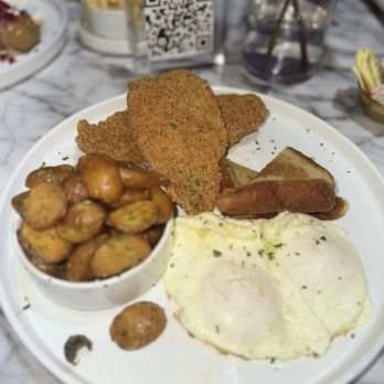 Flavor Rich Restaurant - Fish, eggs, and potatoes - Breakfast & Brunch Near Me - Atlanta, Georgia