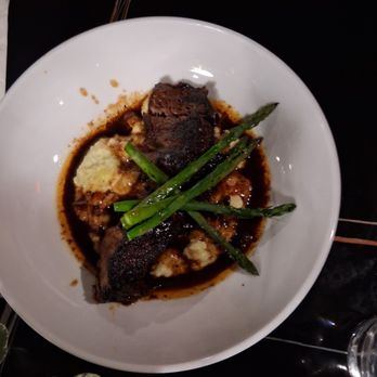 Cork Oak - Short Rib with mashed potatoes. Extra tender and flavorful. - Wine Bars Near Me - Lansing, Illinois Cork Oak - Short Rib with mashed potatoes. Extra tender and flavorful. - Wine Bars Near Me - Lansing, Illinois