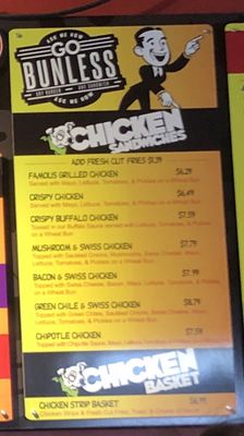 Menu photo 3 Spanky's Lubbock, TX