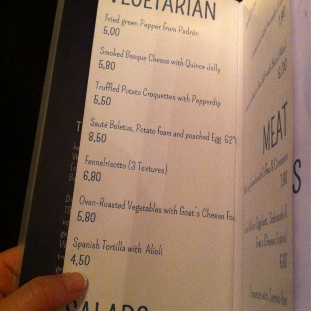 Txokoa - Vegetarian menu - Basque Near Me - Berlin, BE