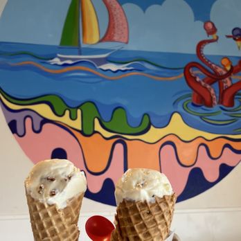 Ice Cream Social - Ruston - Butter pecan waffle cones - Desserts Near Me - Ruston, Washington