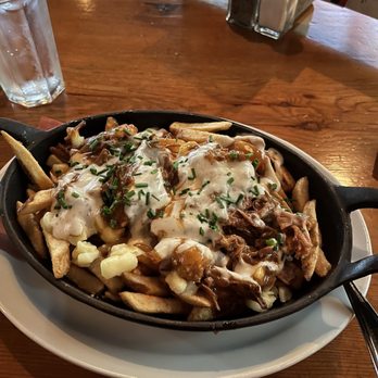 Beertown - Poutine with brisket and aioli - Beer Bar Near Me - Waterloo, Ontario