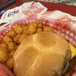 Steak ’n Shake - Butter burger and tots