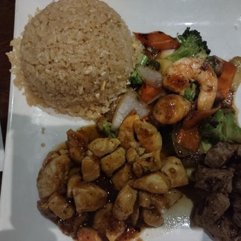 Sakura Steak House - Chicken and steak (medium) with veggies and fried rice - Steakhouses Near Me - Athens, Georgia Sakura Steak House - Chicken and steak (medium) with veggies and fried rice - Steakhouses Near Me - Athens, Georgia
