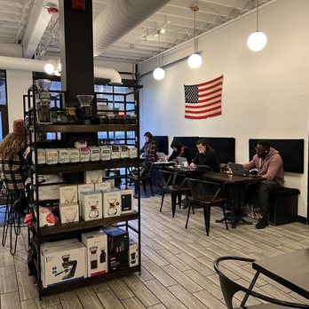 Dessert Oasis Coffee Roasters - the interior of a coffee shop - Coffee Roasteries Near Me - Royal Oak, Michigan Dessert Oasis Coffee Roasters - the interior of a coffee shop - Coffee Roasteries Near Me - Royal Oak, Michigan