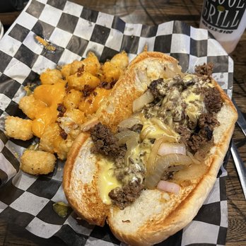 Deep Deuce Grill - Philadelphia Cheesesteak and Loaded Tater Tots - American Near Me - Oklahoma City, Oklahoma