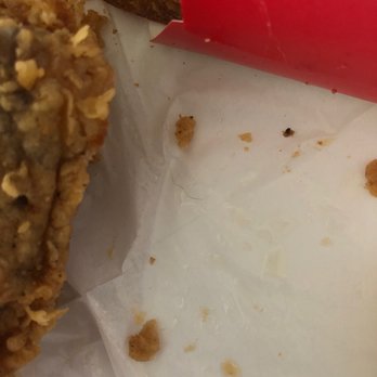 KFC - Now that I'm looking closer at my box there is also another hair inside the box. I am repulsed - Chicken Wings Near Me - Mount Prospect, Illinois