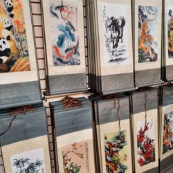Import Market - Asian Scroll Paintings