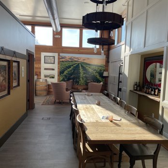Spring Valley Vineyard Tasting Room - Upstairs tasting room - Wineries Near Me - Walla Walla, Washington