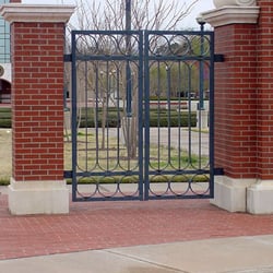 Modern Fence Company - Iron Gate for University of Arkansas Fort Smith, Fort Smith, AR