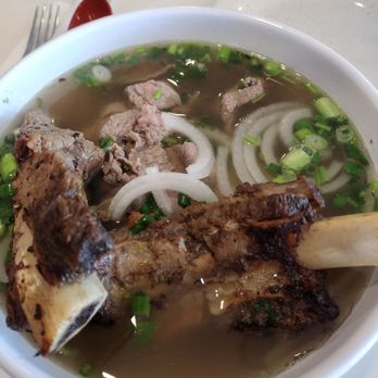 Pho Ba 9 - Pho with filet mignon and smoky grilled rib - Vietnamese Near Me - San Antonio, Texas