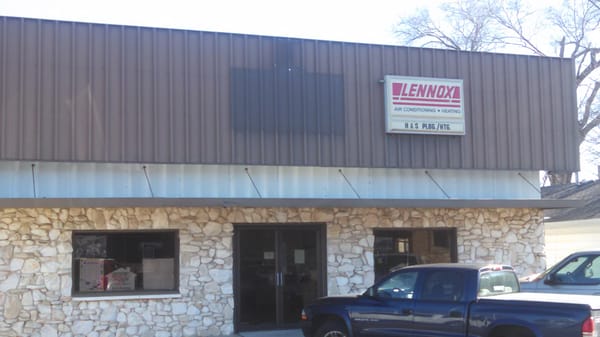 H & S Plumbing Heating and Air Conditioning Logo
