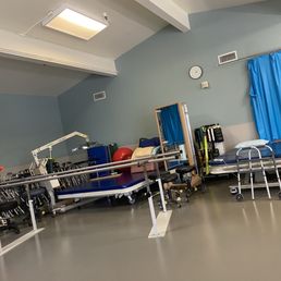 Pictures of the Center.  The outside and the Gym