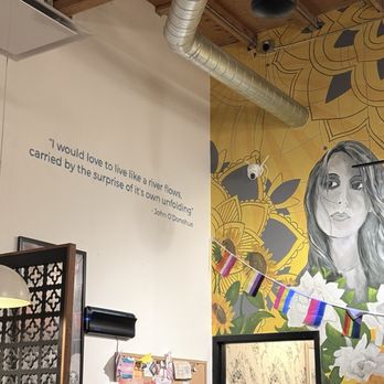 Laziz Kitchen - Inspiring quote and beautiful mural. Sets a great tone! - Middle Eastern Near Me - Salt Lake City, Utah