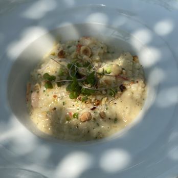 Ancora Waterfront Dining and Patio - Lobster and Shrimp Risotto - Seafood Near Me - Vancouver, British Columbia Ancora Waterfront Dining and Patio - Lobster and Shrimp Risotto - Seafood Near Me - Vancouver, British Columbia