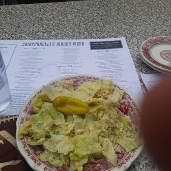 Chiapparelli's Restaurant - House salad - Italian Near Me - Baltimore, Maryland