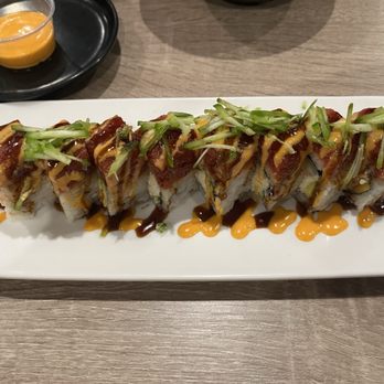 Hello Sushi Brea - Red dragon roll - Japanese Near Me - Placentia, California Hello Sushi Brea - Red dragon roll - Japanese Near Me - Placentia, California