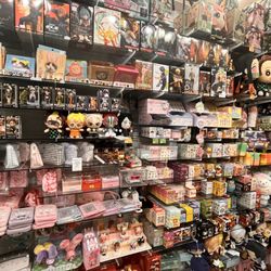 Kawaii Gifts - anime figures, keychains, surprise boxes, plushies, my favorite shelf!