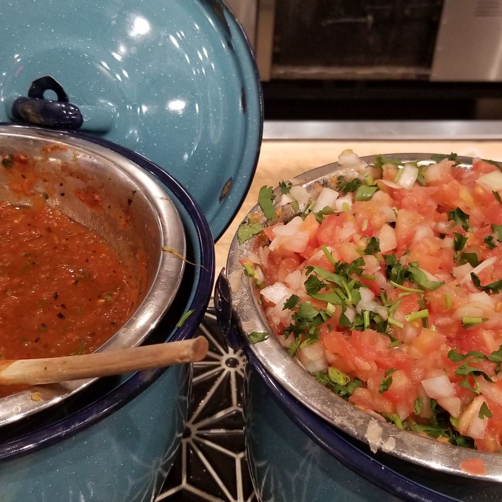 Carlitos Barbecue Taqueria - mild salsa and spicy salsa - Barbeque Near Me - Paramus, New Jersey