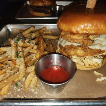 Dudley's Sports Grill - Look at that double stack chicken - Sports Bars Near Me - Rockwall, Texas Dudley's Sports Grill - Look at that double stack chicken - Sports Bars Near Me - Rockwall, Texas