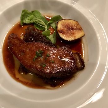 Gary Danko - Foie Gras with caramelized onions and fig. - New American Near Me - San Francisco, California